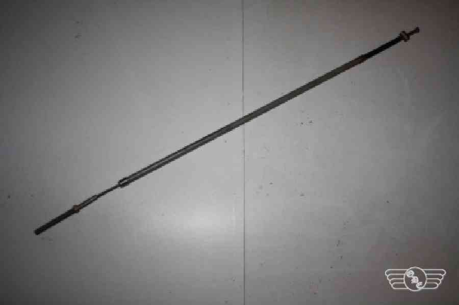 Seilzug Bremse hinten Star-Sperber außen, grau, DDR