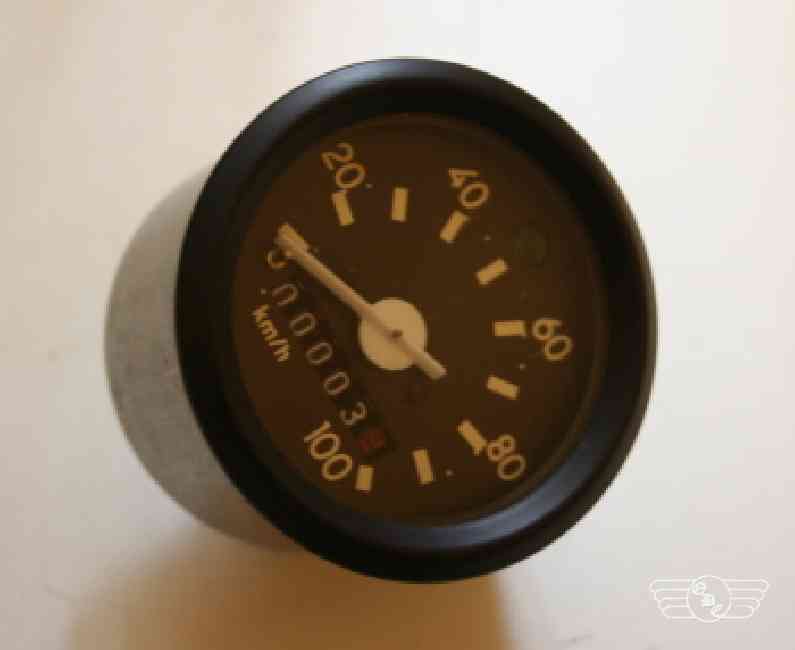 Tachometer 60 mm 100Km/h mit Blinkkontrolle