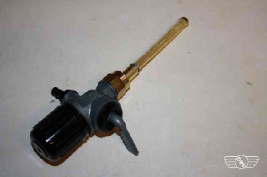 Benzinhahn mit schwarzen Wassersack alte Ausführung