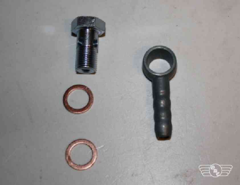 Anschluß Benzinhahn winklig 8mm