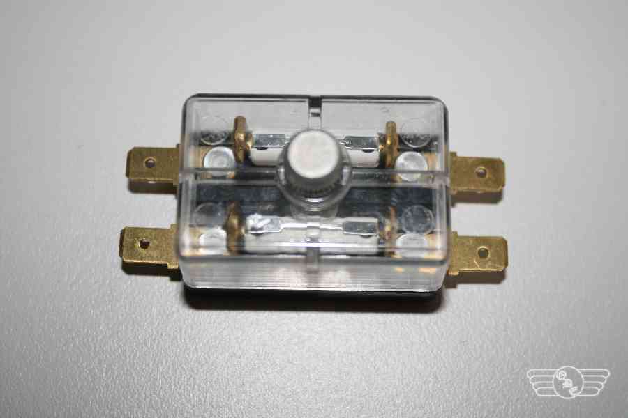 Sicherungsdose 2 fach Steckanschlüsse