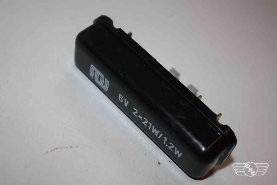 Blinklichtkontrollrelais 6V2x 21W/1,2W