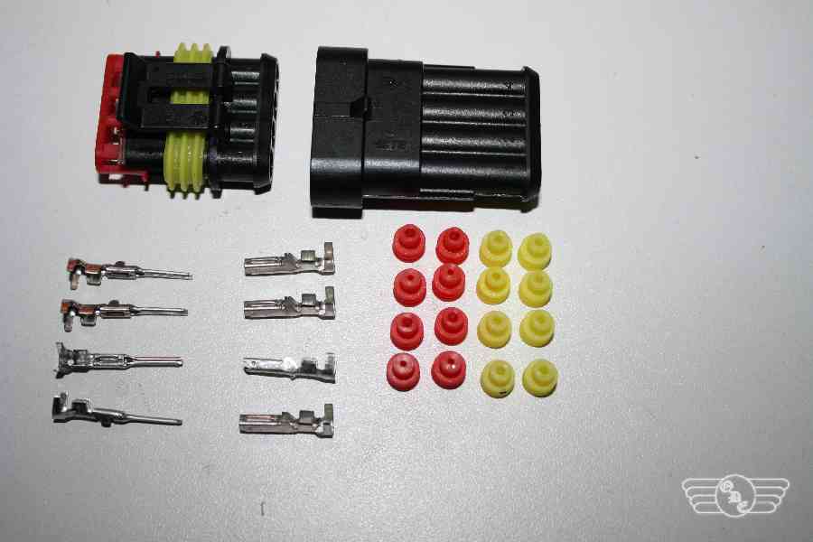 Leitungsverbinder 4 polig Leitungsverbinder 4 polig