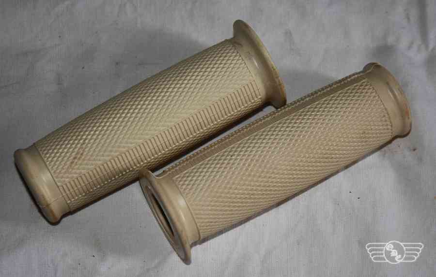 Griffgummipaar, ballig, beige