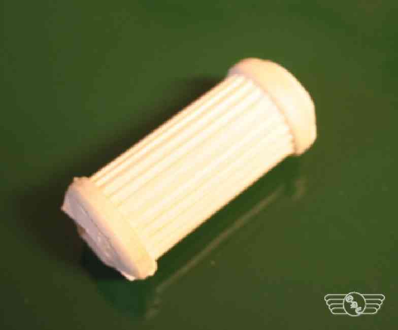 Kickgummi kurz weiß