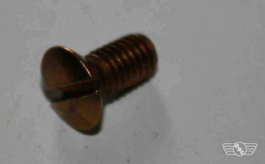 Linsensenkschraube M5x10, Messing