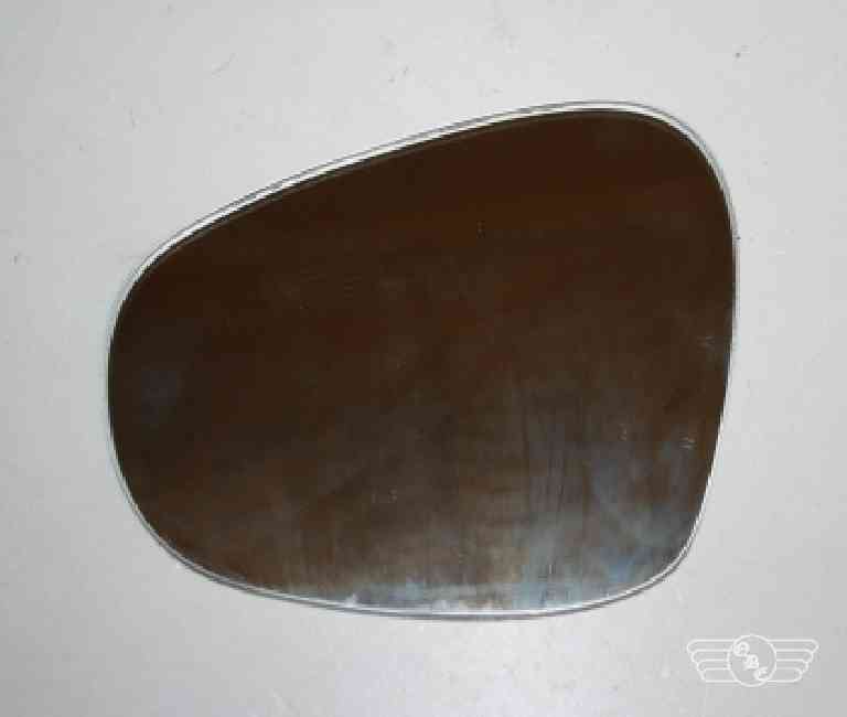 Spiegelglas Motorrad rechts