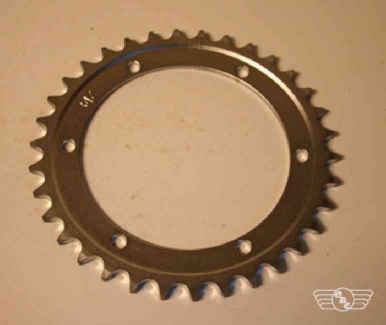 Kettenblatt hinten zum Schrauben