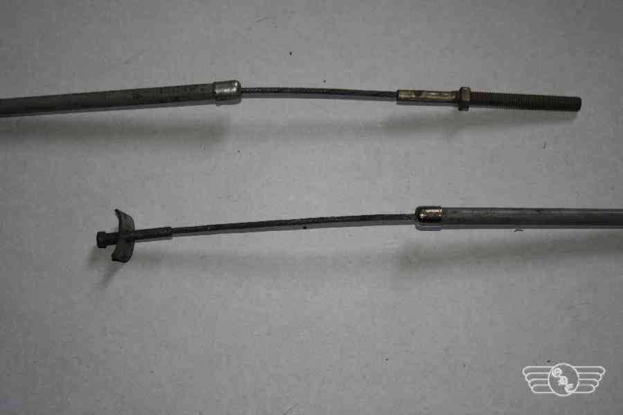 Seilzug Fußbremse KR51, außen,  grau DDR