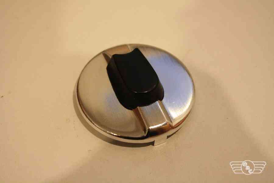 Zündschloßabdeckung chrom, NOS