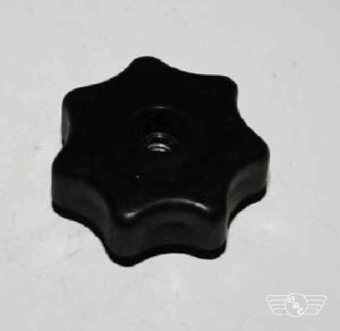 Sterngriffmutter schwarz